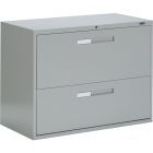 Global 9300 Fixed Lateral File Cabinet - 2-Drawer