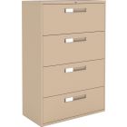 Global 9300 Fixed Lateral File Cabinet - 4-Drawer