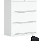 Global 9100 Plus File Cabinet - 3-Drawer