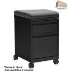 Offices To Go MVLPed - Box-File Mobile Pedestal - 2-Drawer (Cushion Sold Separately)