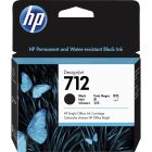 HP 712 Original High Yield Inkjet Ink Cartridge - Black 