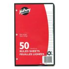 Hilroy 7 mm 3-Hole Punched Ruled Filler Paper