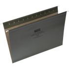 Basics&reg; Coloured Hanging Folders Standard Green 25/box