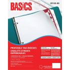 Basics&reg; Printable Tab Indexes Laser 5-Tabs 5 sets/pkg