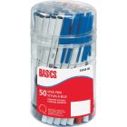 Basics&reg; Stick Pens Medium Point Assorted 50/tub