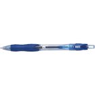 Basics&reg; Retractable Ball Point Pens Medium Point Blue 12/box