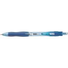 Basics&reg; Retractable Gel Grip Roller Pens 0.7 mm Blue 12/box