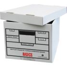 Basics&reg; Quick Set-up Heavy Duty Storage Boxes 12" x 15" x 10-1/4" 4/pkg