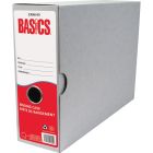 Basics&reg; Recycled Binding Cases Letter 6/pkg