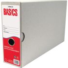 Basics&reg; Recycled Binding Cases Legal 6/pkg