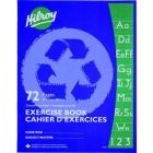 Hilroy Recycled Stitchbook, 72 pages, Dotted Interline with Margin Ruling
