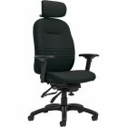 Basics Comfort-Time Ultra Multi-Tilter Chair with Headrest Carbon