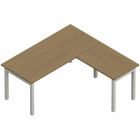 Offices To Go Newland "L" Shaped Desk - 66"w x 66"d