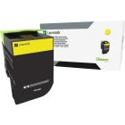 Lexmark Unison 800S4 Standard Yield Laser Toner Cartridge - Yellow 