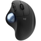 Logitech ERGO M575 Wireless Trackball Mouse - Easy thumb control, precision and smooth tracking, ergonomic comfort design, for Windows, PC and Mac with Bluetooth and USB capabilities (Black)