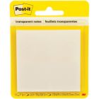 Post-it&reg; Transparent Notes, 2.8 in. x 2 .8 in., 1 Pad/Pack