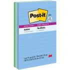Post-it&reg; Super Sticky Notes - Oasis Color Collection