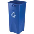 Rubbermaid Commercial 3569-73 Untouchable Square Recycling Container