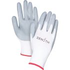 Zenith Lightweight Nitrile Foam Palm Coated Gloves, Size 6