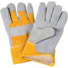 Zenith Split Cowhide Fitters Acrylic Boa-Lined Gloves, Large