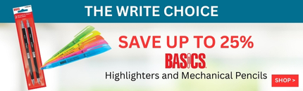 FRID+ Russell Office Supplies Basics Mechanical Pencils and Highlighters