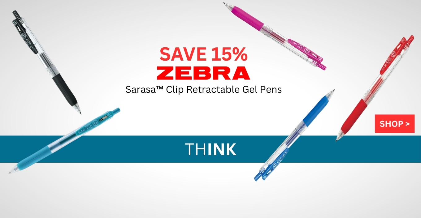 FRID+ Russell Office Supplies Zebra Sarasa Clip Pens