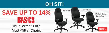 FRID+ Russell Office Furniture Basics ObusForme Chair