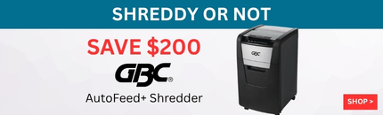 FRID+ Russell Business Products Office Supplies GBC AutoFeed Shredder